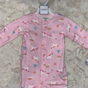 🦄 Carter’s Unicorn Footie PJs 🦄 6 mo.